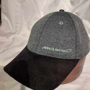 McLaren Gray and Black Men's Cap